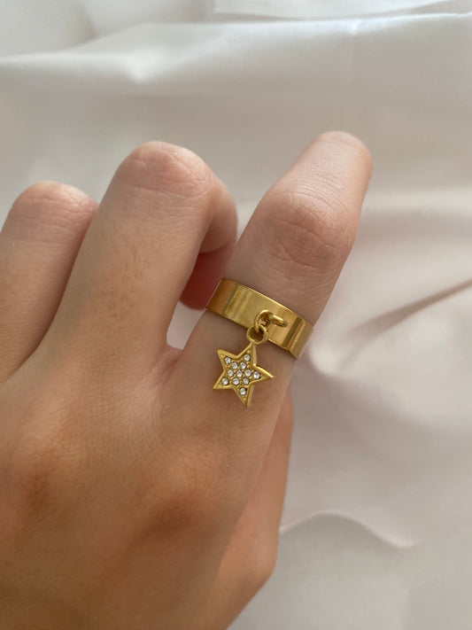 Fallen star ring